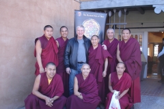 Mystical Arts of Tibet tour group with Richard Geer, at Seret and Sons,  Santa Fe, NM,  Nov. 2005