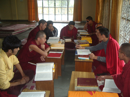 The Jindhag Foundation supports the Institute of Buddhist Dialectics with donations of books, furniture and supplies